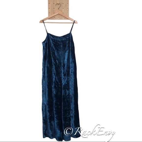 NWT ANTHROPOLOGIE MAEVE ANDROMEDA VELVET JUMPSUIT - Picture 7 of 14